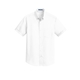 aerial view a white port authority(r) short sleeve superpro(tm) twill shirt, image 1 of 6