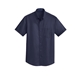 aerial view a true navy port authority(r) short sleeve superpro(tm) twill shirt, image 1 of 6