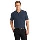 aerial view a river blue navy port authority(r) tall core classic pique polo, image 1 of 6
