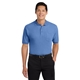 aerial view a ultramarine blue port authority(r) tall silk touch(tm) polo with pocket, image 1 of 5