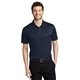 aerial view a navy port authority(r) tall silk touch(tm) performance polo, image 1 of 6