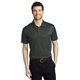 aerial view a steel grey port authority(r) tall silk touch(tm) performance polo, image 1 of 6
