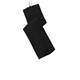 aerial view a black port authority(r) waffle microfiber golf towel, image 1 of 4