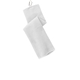 aerial view a white port authority(r) waffle microfiber golf towel, image 1 of 4