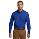 aerial view a true royal port authority(r) long sleeve carefree poplin shirt, image 1 of 6