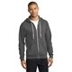aerial view a charcoal anvil(r) full - zip hooded sweatshirt, image 1 of 6