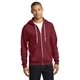 aerial view a independence red anvil(r) full - zip hooded sweatshirt, image 1 of 7