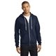 aerial view a navy anvil(r) full - zip hooded sweatshirt, image 1 of 6