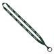 aerial view a hunter green economy lanyard - 1/2 - metal split ring, image 1 of 2