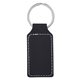 aerial view a black belvedere stitched key tag, image 1 of 2
