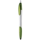 aerial view a lime green janita(tm) chrome stylus pen, image 1 of 3