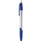 aerial view a blue janita(tm) chrome stylus pen, image 1 of 3