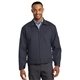 aerial view a charcoal red kap(r) slash pocket jacket, image 1 of 6