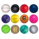 a group of basketball squeezies stress reliever ball