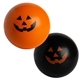 a group of jack o lantern stress ball