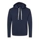 aerial view a midnight navy next level - unisex pullover hoodie - 9303 - colors, image 1 of 6