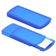aerial view a blue portable slide - right bandage dispenser, image 1 of 2