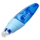 aerial view a blue blue correction tape pen, image 1 of 2
