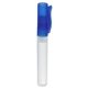 aerial view a blue 0.27 oz spray pen hand sanitizer, image 1 of 2