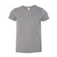 aerial view a grey triblend bella + canvas - youth triblend tee, image 1 of 4