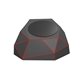 aerial view a red xoopar(r) geo dock charger, image 1 of 3