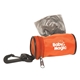 aerial view a orange dirty diaper bag dispenser, image 1 of 2