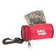 aerial view a red dirty diaper bag dispenser, image 1 of 2