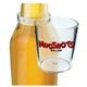 2 oz Plastic Bottle Neck Shot Glass