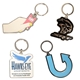 2 x 2 diestruck soft enamel keychain