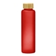 20 oz belle glass bottle with bamboo lid