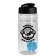 20 oz Clear Groove Shaker Bottle With USA Flip Lid