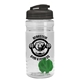 20 oz Clear Groove Shaker Bottle With USA Flip Lid