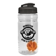 20 oz Clear Groove Shaker Bottle With USA Flip Lid
