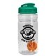 20 oz Clear Groove Shaker Bottle With USA Flip Lid