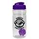 20 oz Clear Groove Shaker Bottle With USA Flip Lid