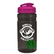 20 oz Clear Groove Shaker Bottle With USA Flip Lid