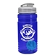 20 oz Clear Groove Shaker Bottle With USA Flip Lid