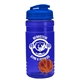20 oz Clear Groove Shaker Bottle With USA Flip Lid