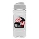 20 oz Clear Sports Bottle With USA Flip Top Lid