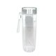 20 oz Durable Clear Glass Bottle with Screw on Lid