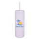 20 oz fellow carter cold tumbler - Matte White - Peri Twinkle