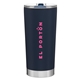 20 oz H2go Fargo - Matte Black - Matte Navy