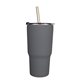 20 oz Halcyon(R) Tumbler with Stainless Straw / Flip Top Lid