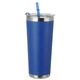 20 oz Stainless Tumbler With Straw