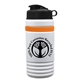 20 oz UpCycle rPET Bottle With Flip Lid And Grip Band