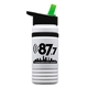 20 oz UpCycle rPET Bottle With Flip Straw Lid And Grip Band