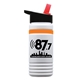 20 oz UpCycle rPET Bottle With Flip Straw Lid And Grip Band
