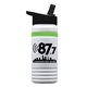 20 oz UpCycle rPET Bottle With Flip Straw Lid And Grip Band