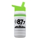 20 oz UpCycle rPET Bottle With Flip Straw Lid And Grip Band