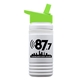 20 oz UpCycle rPET Bottle With Flip Straw Lid And Grip Band